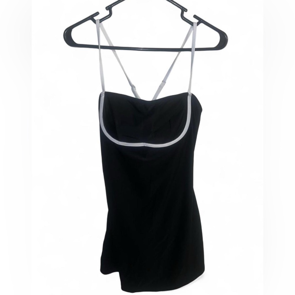 SHEIN Black and White One Piece Swimsuit